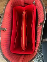 Bamander-estuche para maquillaje multifuncional de gran capacidad, forro de tela de fieltro, bolsa portátil de viaje, bolsa de cosméticos