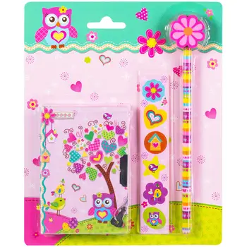 

Notebook Artspace "sweet owl" on the lock A7 64L
