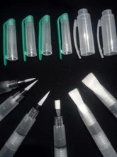 Pincel de acuarela autohumectante de nailon suave, 6 uds., pincel de agua para caligrafía, Gouache acrílico, suministros de arte de pintura