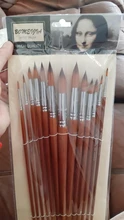 13 Uds artista pintura pinceles Set cabello de Nylon de madera largo mango de pincel de pintura de aceite acrílico acuarela materiales de arte profesional