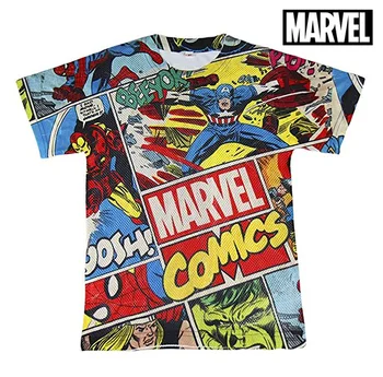 

Child's Short Sleeve T-Shirt Marvel 71985 Multicolour