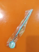 De acero inoxidable de la cera del oído Herramientas de limpieza del instrumental de espejo de la boca para verificar extensión de pestañas aplicar pestañas ToolsTeeth diente