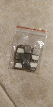 Puerto estándar USB tipo A, conector hembra de soldadura, PCB, USB-A, SMT, 4 pines, 10 Uds.