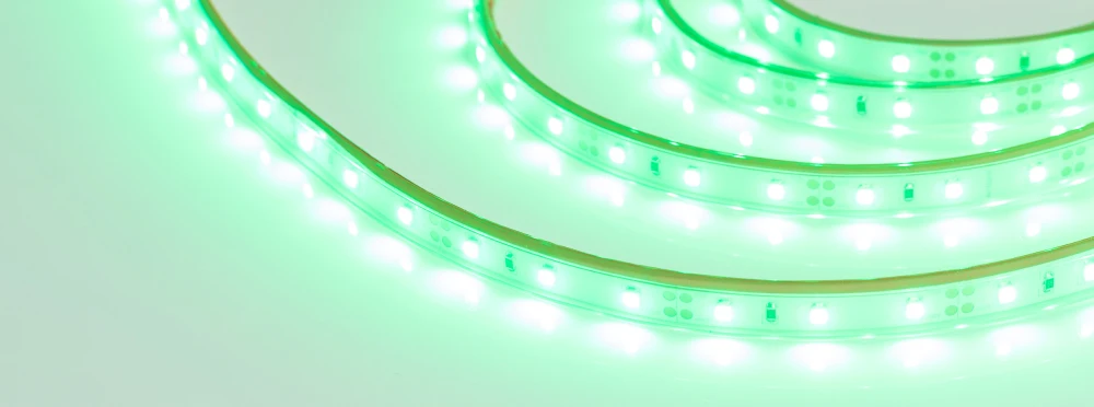 Лента RTW 2-5000P 12V Green (3528 300 LED LUX) | Лампы и освещение