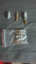 Conector de Banana de 4mm, conectores banana para altavoz de 24K, chapado en cobre y oro de 4mm, con poste de encuadernación de 4mm, 4 Uds.