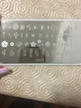 XMQ-placas de estampado para manicura, placa de imagen de encaje, herramientas de impresión de uñas de Año Nuevo, 6x12cm