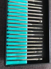 Aguja para pulir uñas, 30 Uds., Kits de herramientas para manicura y pedicura