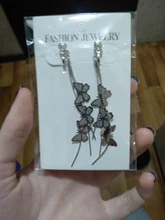 Pendientes clásicos de mariposa de circón para mujer, pendientes no perforados de oro de lujo para boda, aretes llamativos, Clips para las orejas, joyería