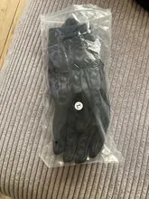 Guantes de motocicleta unisex de cuero y carbón para invierno, guantes de moto para hombre y mujer, para motocross, ATV