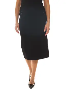 

Skirt sheath dress woman midi jersey stretch soft size