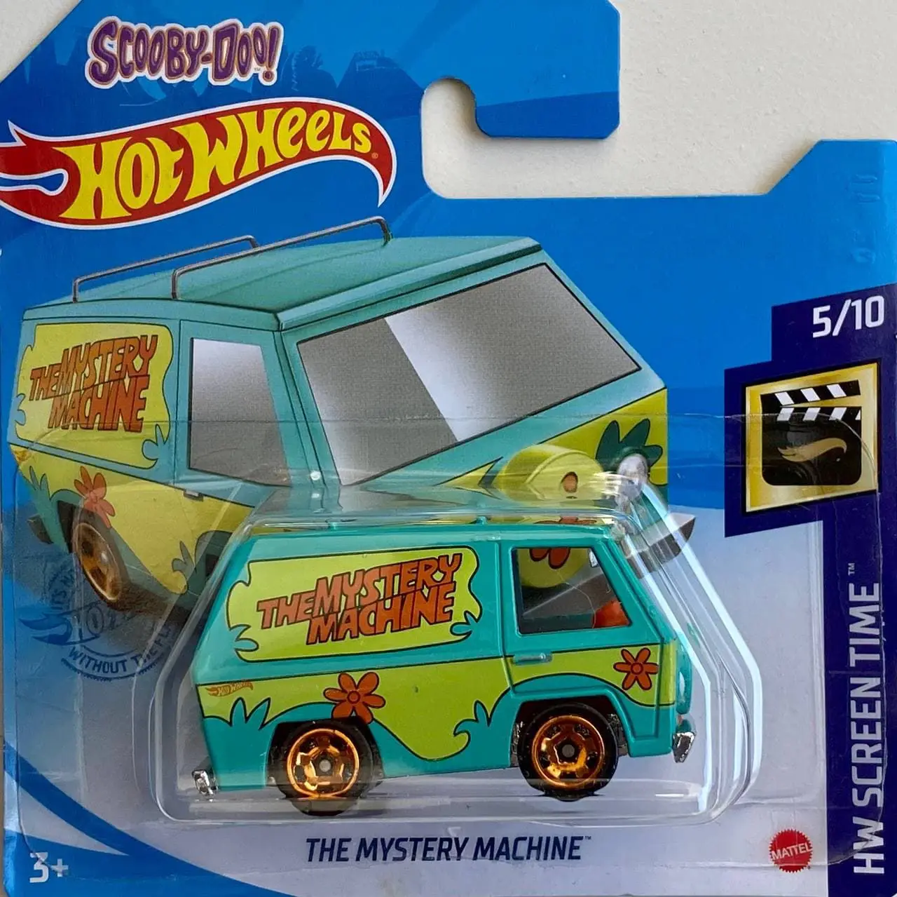 107.250 2021 HOT WHEELS SCREEN TIME 5.10 THE MYSTERY MACHINE SCOOBY-DOO
