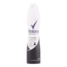 Спрей-дезодорант невидимый черный и белый Rexona(200 мл