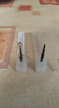 XCAN Tapered Molino de extremo 1pc R0.25/R0.5/R0.75/R1.0 3.175mm vástago de grabado de madera poco CNC Router poco de fresado