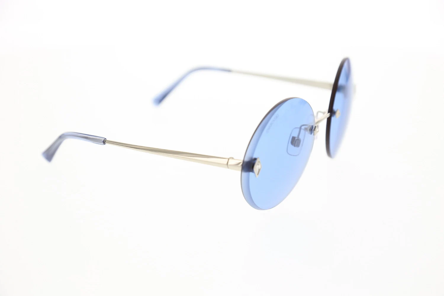 

Women's sunglasses swr 0159 16v facet silver polycarbonate round round 58-20-135 swarovski