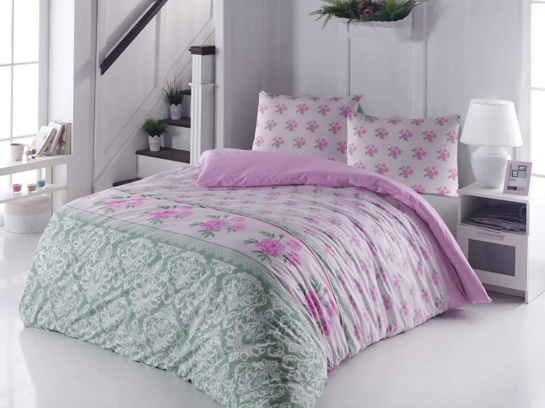 

Lady Fashion Athena Double Personality Ranforce Duvet cover set