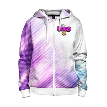 

Children's sweatshirt 3D with zipper Brawl Stars