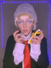 Disfraz de gato para amantes de los gatos, lentillas de colores, pupila de belleza