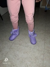 Boys Boots Girls Winter Princess-Shoes Autumn Children Warm Cute Thick Lobbing-Ball Comfortable