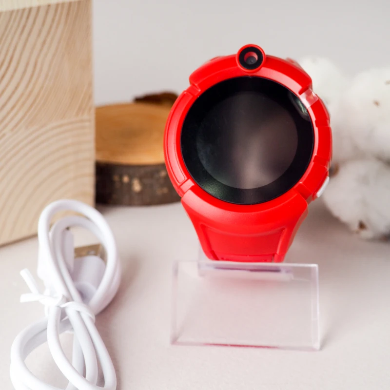 Умные детские часы с камерой и фонариком Smart GPS Watch Q360 GW600 (Красный)|Смарт-часы| |