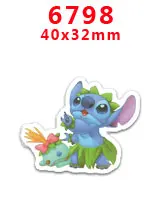 30 шт мультяшный персонаж плоское украшение из смолы PR 5896 - Цвет: 6798
