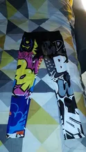 NORMOV-Leggings de entrenamiento para mujeres, leotardos con impresión digital, calzas, cintura alta, longitud hasta el tobillo, de realce, fitness
