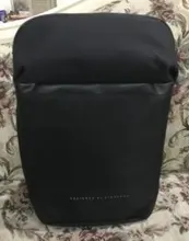 Kingsons-Mochila negra ultraligera para ordenador portátil Unisex, morral delgado de 15,6 pulgadas para oficina y trabajo