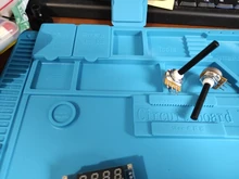 Desk-Mat Soldering-Pad Repair-Maintenance Heat-Insulation Magnetic-Section Silicone Platform