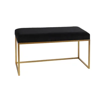 

RECTANGULAR bench leg METAL Golden 80X40X46