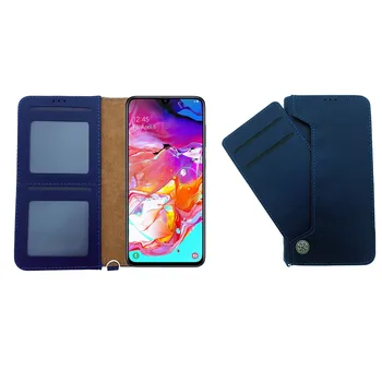 

Stand case change purse for Samsung Galaxy A10 Blue