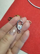 10 unids/lote ganchos de broche de langosta de mono de plata antigua para collar pulsera cadena accesorio de joyería para manualidades hallazgos 26*15MM