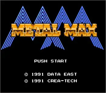 

Metal Max English Game Cartridge for NES/FC Console
