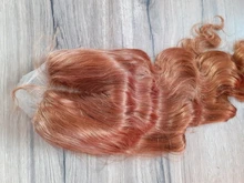 Rubia resaltar frente de encaje pelucas de cabello humano de la onda del cuerpo transparente pelucas delanteras de encaje peruano naranja jengibre malla con división pelucas Remy 180