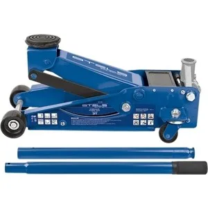 

Rolling hydraulic jack stels 3t 130-465mm quick lift (51133)