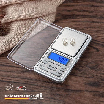 

EUROXANTY®| Jewel precision weight | POCKET SCALE | POCKET weight | LDC display display precision weight jeweler weight.
