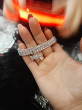 Collar ostentoso de perro de cristales para cachorro, Collar brillante con diamantes de imitación para mascotas, suministros de Perros pequeños S/M/L