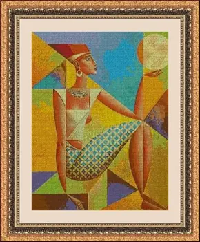 

CROSS STITCH KIT PANDATHREAD MODERN AND SURREAL 33225