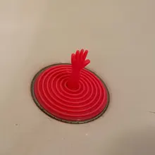 Bathtub Stopper Sink-Plug Hand-Shape Rubber Creative 1pcs Color-Random Lovely