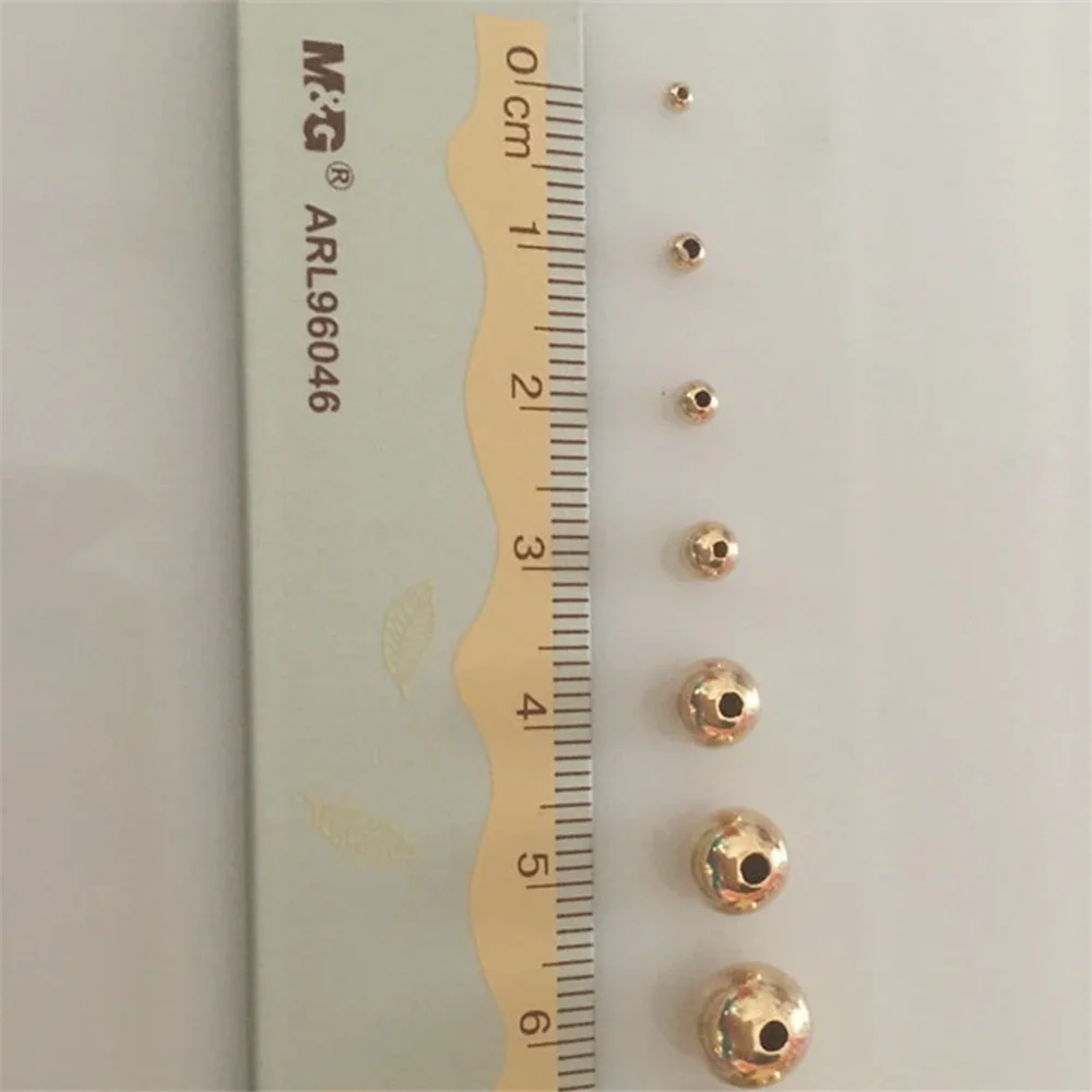 LIMAOLLY 1000 Perline Rotonde In Acrilico Da 6 Mm, Perline Distanziali Sfuse In Plastica Colorata, Per - Foto 3