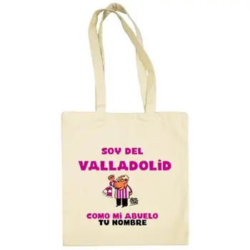 

Cloth bag I'm Valladolid like my grandfather customizable with name