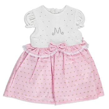 

ebebek Mymio Summer Baby Girl Flower Umbrella Poplin Short Sleeve Dress