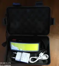 Headlamp Portable Battery-Flashlight Led-Headlight Mini COB with Built-In USB New-Style