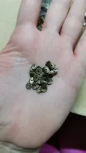 (29958)200 Uds 6*6*5MM Chapado en bronce antiguo de aleación de Zinc redondos o curva cepillado discos espaciador los malos resultados de la joyería de accesorios