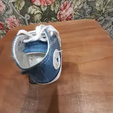 Zapatillas deportivas de lona para bebés, zapatos para recién nacidos, de primeros pasos, antideslizantes de suela blanda