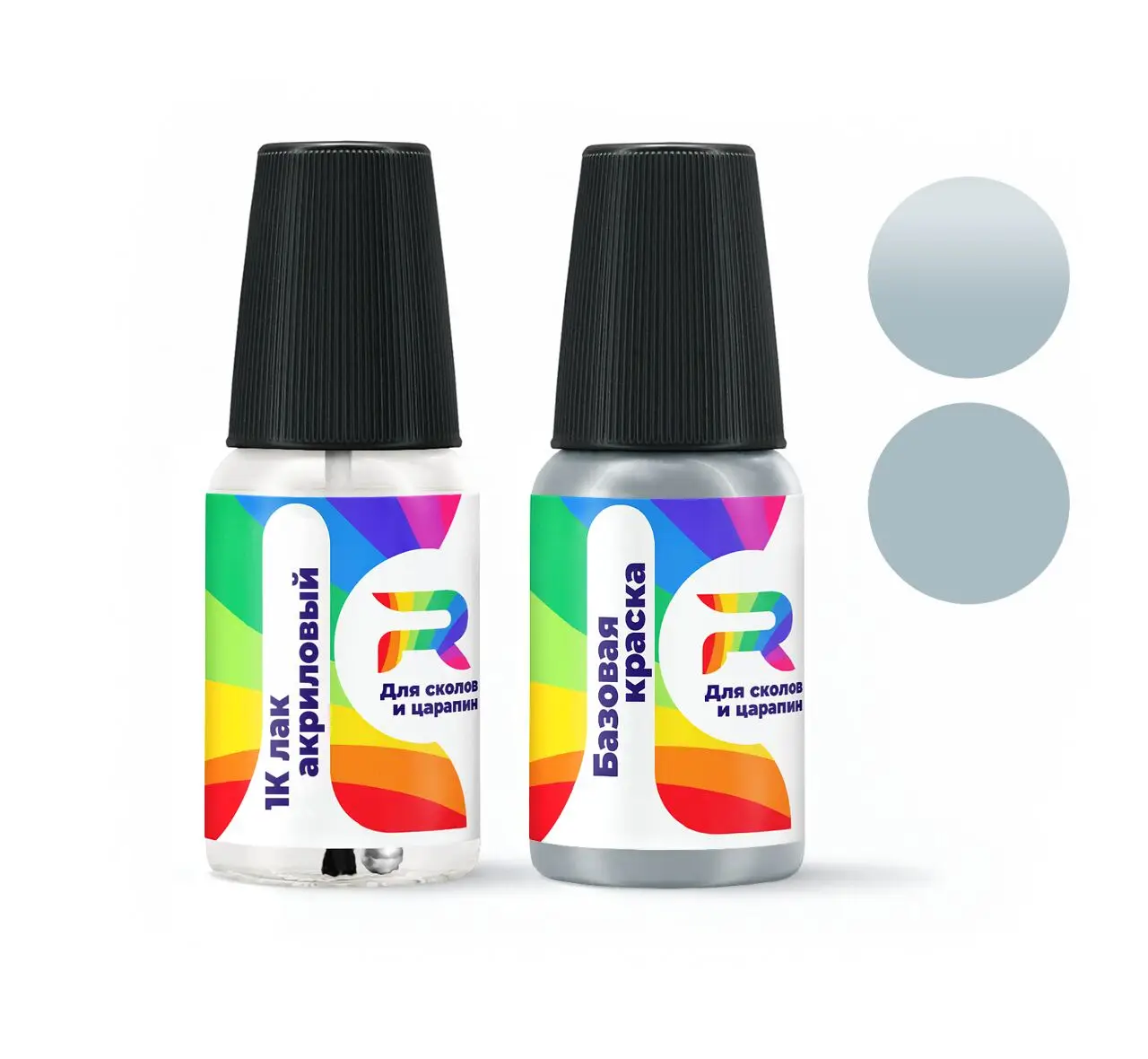 Подкраска для царапин и сколов Jaguar 16 JUC16 - Light Grey (Primer) (Базовая краска Солид Серый) |