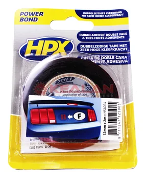 

HPX hsa024 double sided acrylic HSA tape, black, 12mm, 2 m.