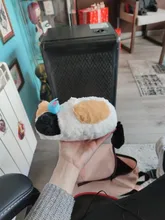 Estuche de lápices kawaii para niñas, estuche escolar de felpa con diseño de gato, de lona, estuche escolar para lápices