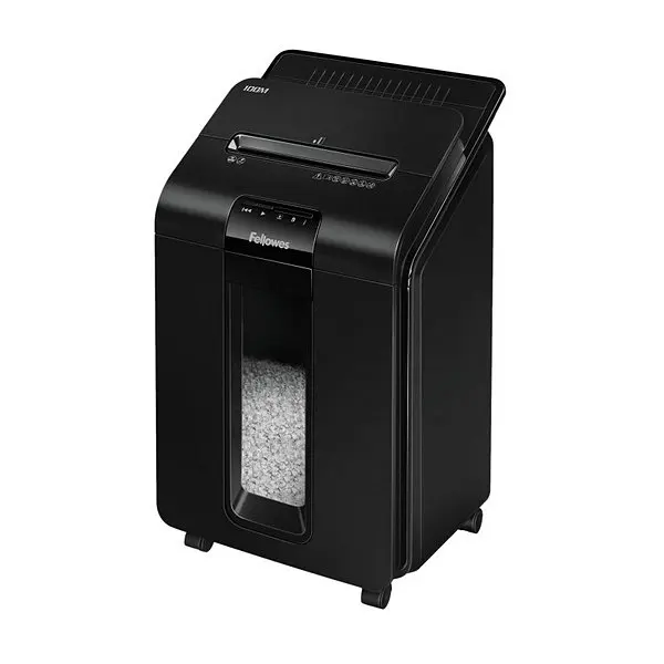 Микрорезальный Шредер для бумаг Fellowes AutoMax100M черный