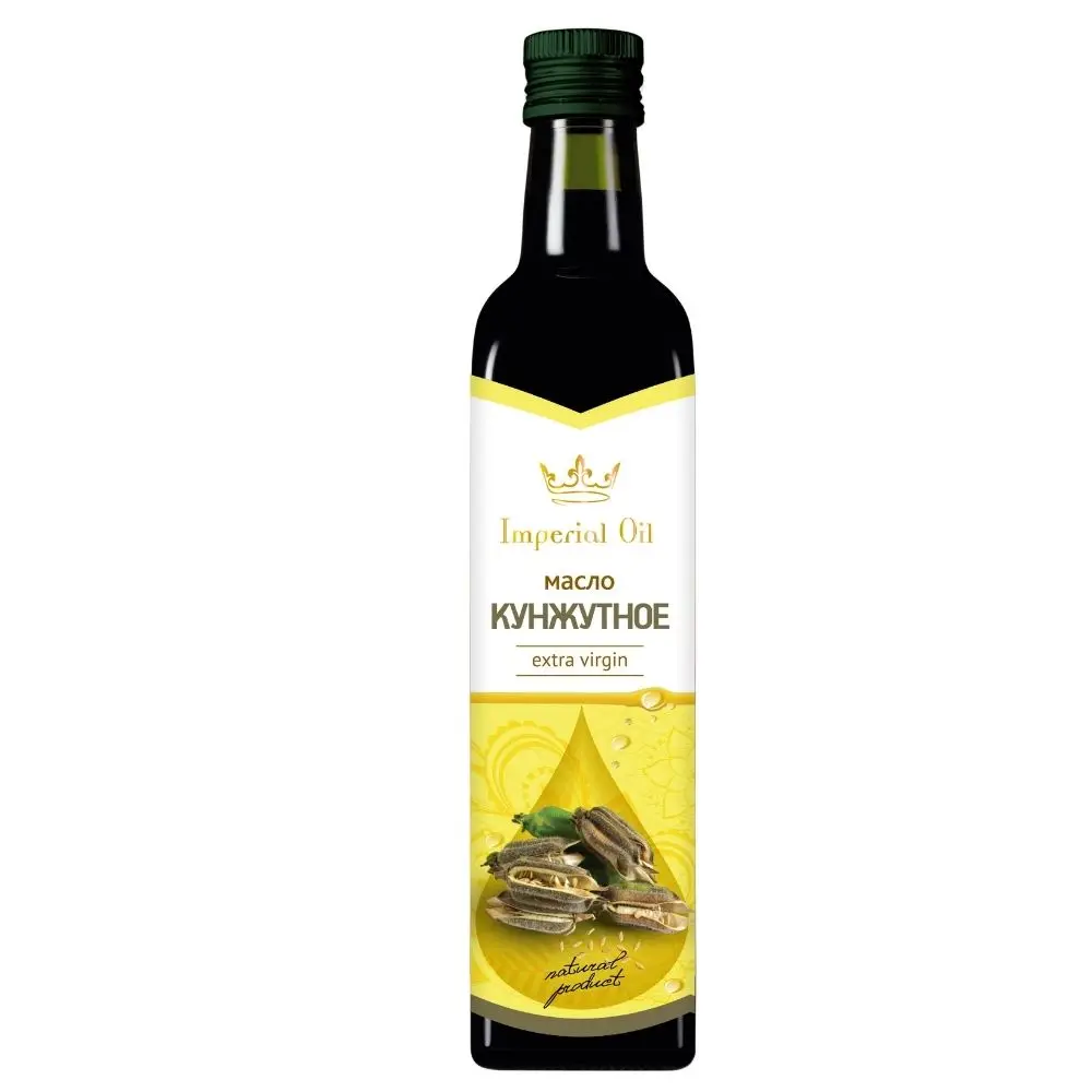 Imperial Oil sesame oil unrefined 250 ml. Glass bottle, vegetable oil