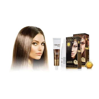 

Dyes PERMANENT in GEL with royal jelly, protein and vitamin C