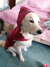 Dogs Coat Rain-Jacket Labrador Big-Poncho Golden-Retriever Waterproof Outdoor Pet-Dog
